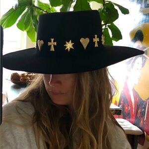 Lack of Color Celestial Boater Hat